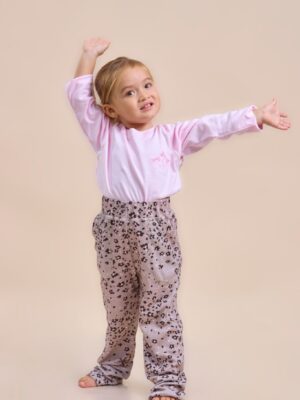 Conjunto de algodón Pima para niña ultra suave