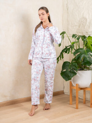 Set de Pijama Floral Elegance